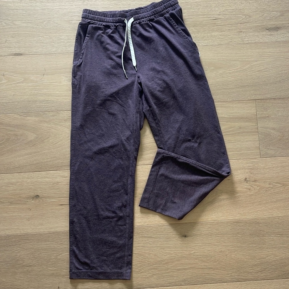 Vuori Dream knit essential wide leg Capri pants Sz S